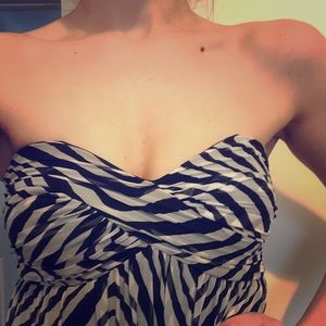 White House Black Market floor length dress